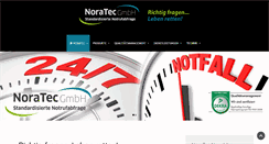 Desktop Screenshot of noratec-gmbh.com